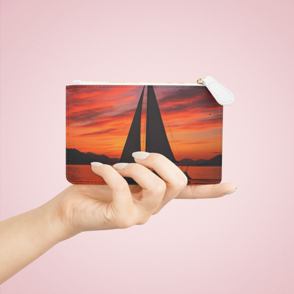 Sailing into Sunset - Mini Clutch Bag Sailing into Sunset - Mini Clutch Bag