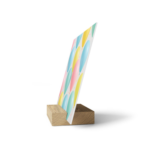 Whimsical Balloon Bash - Gallery Board with Stand