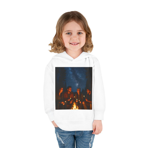Whimsical Campfire Nights - Toddler Pullover Fleece Hoodie Whimsical Campfire Nights - Toddler Pullover Fleece Hoodie