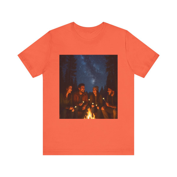 Whimsical Campfire Nights - Unisex Jersey Short Sleeve Tee Whimsical Campfire Nights - Unisex Jersey Short Sleeve Tee
