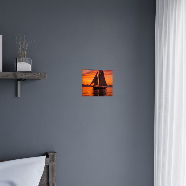 Sailing into Sunset - Matte Posters