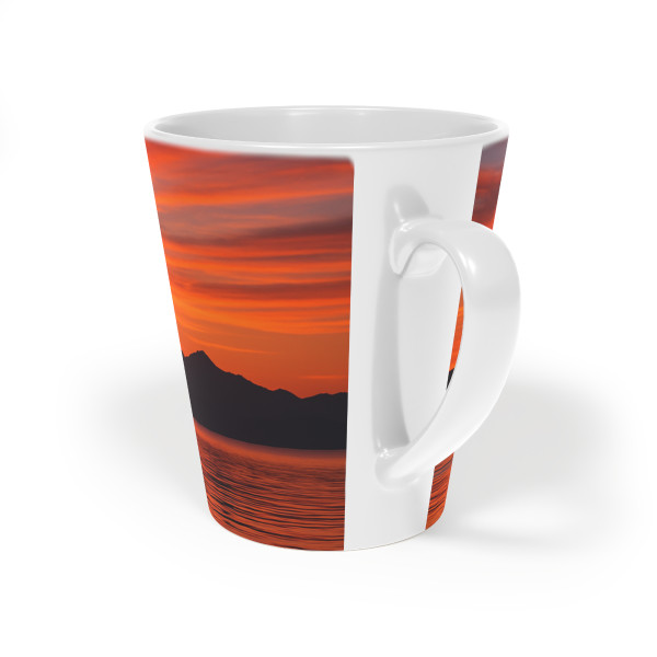 Sailing into Sunset - Latte Mug, 12oz