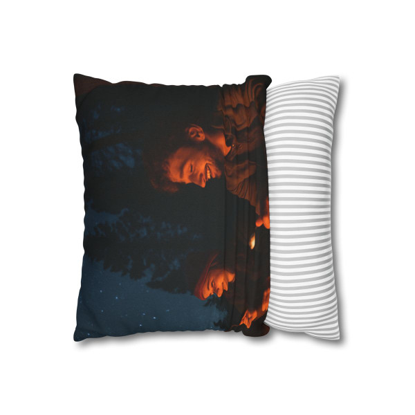 Whimsical Campfire Nights - Spun Polyester Square Pillowcase