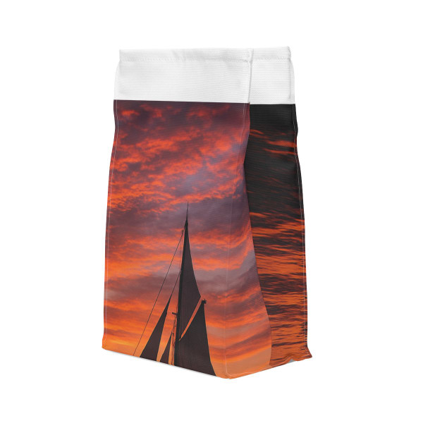 Sailing into Sunset - Polyester Lunch Bag