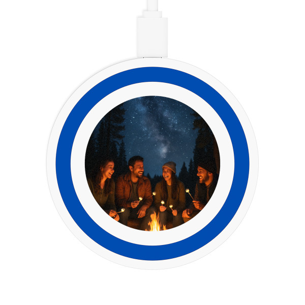 Whimsical Campfire Nights - Quake Wireless Charging Pad