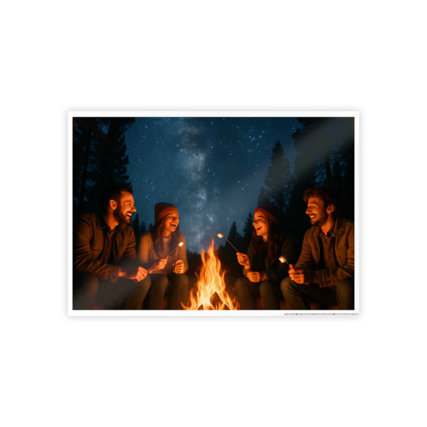 Whimsical Campfire Nights - Gloss Posters
