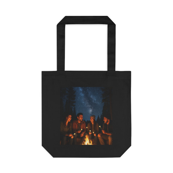 Whimsical Campfire Nights - Cotton Tote Bag Whimsical Campfire Nights - Cotton Tote Bag