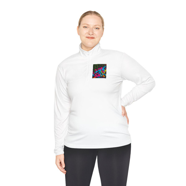 Urban Jungle Vibes - Unisex Quarter-Zip Pullover Urban Jungle Vibes - Unisex Quarter-Zip Pullover