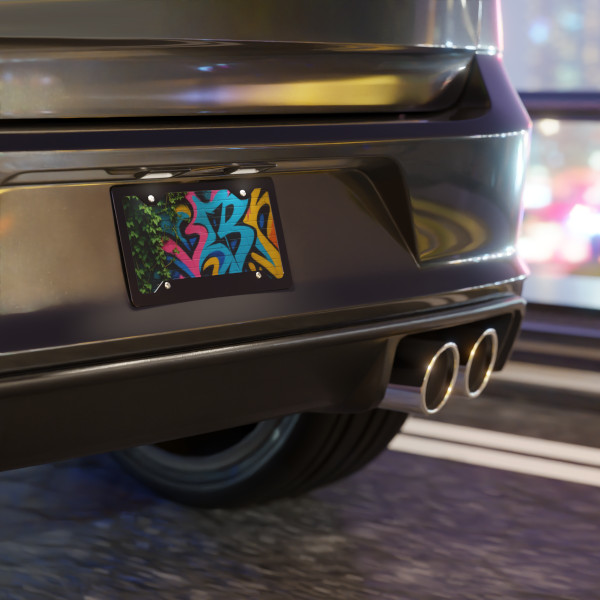 Urban Jungle Vibes - Vanity Plate