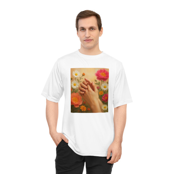 Heartfelt Connections - Unisex Zone Performance T-shirt Heartfelt Connections - Unisex Zone Performance T-shirt