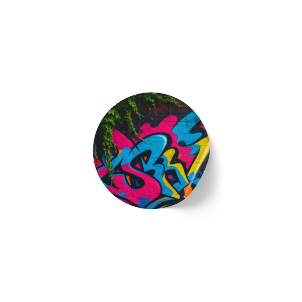 Urban Jungle Vibes - Round Sticker Label Rolls