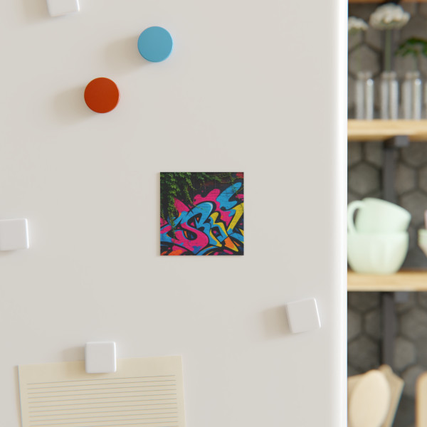 Urban Jungle Vibes - Square Magnet