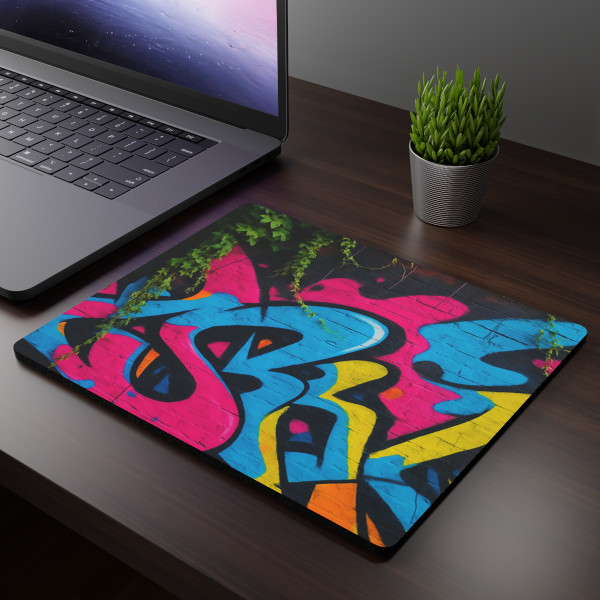 Urban Jungle Vibes - Rectangular Mouse Pad