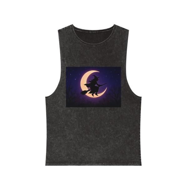 Witching Hour Magic - Unisex Stonewash Tank Top