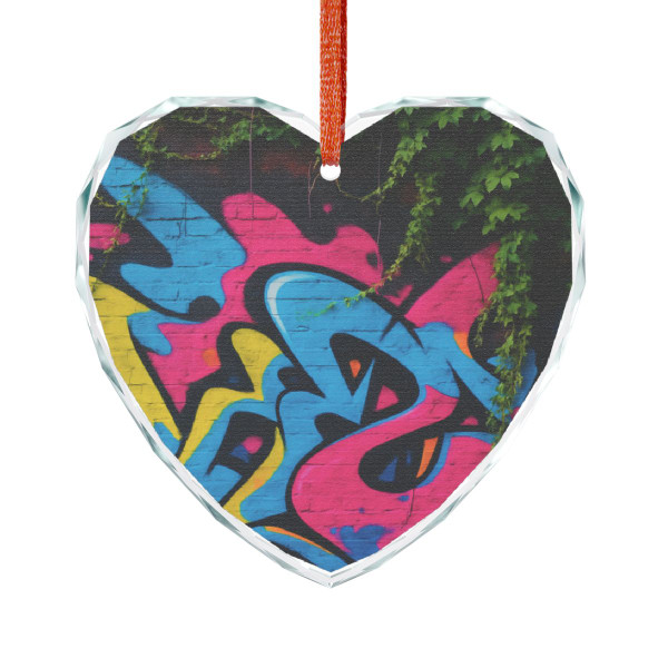 Urban Jungle Vibes - Crystal Glass Ornament