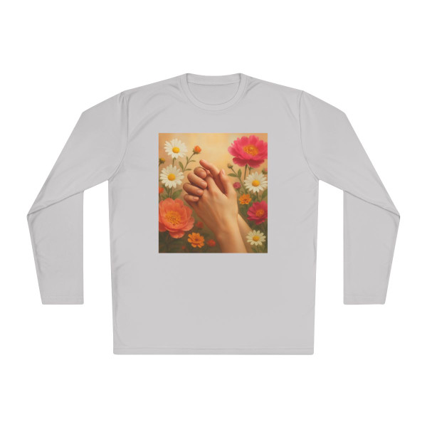 Heartfelt Connections - Unisex Lightweight Long Sleeve Tee Heartfelt Connections - Unisex Lightweight Long Sleeve Tee