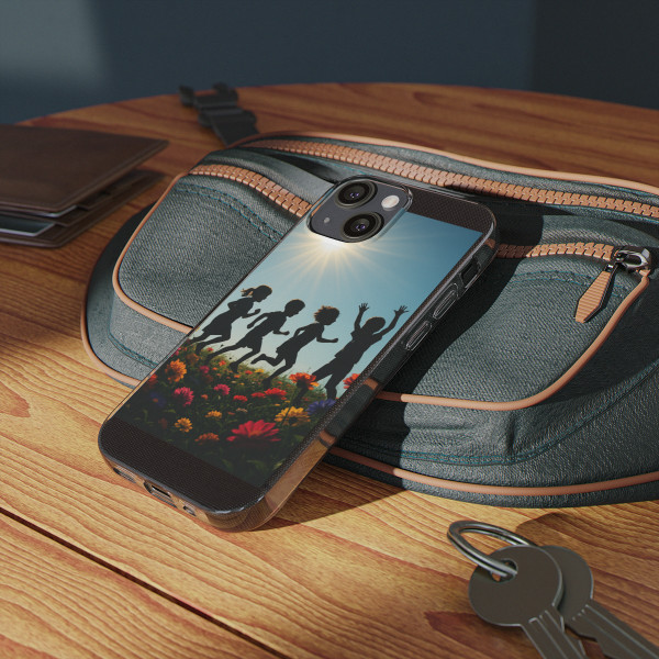 Chasing Sunbeams - Clear Silicone Phone Cases