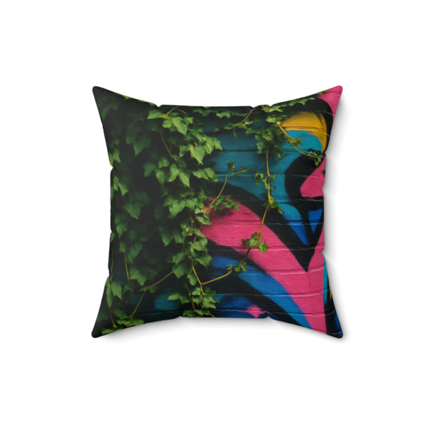 Urban Jungle Vibes - Faux Suede Square Pillow