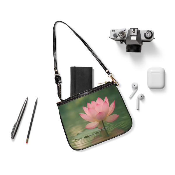 Tranquil Lotus - Small Shoulder Bag