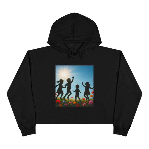 Chasing Sunbeams - Crop Hoodie