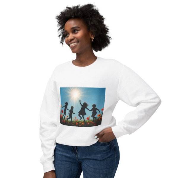 Chasing Sunbeams - Unisex Lightweight Crewneck Sweatshirt