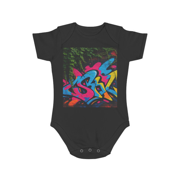 Urban Jungle Vibes - Short Sleeve Baby Bodysuit