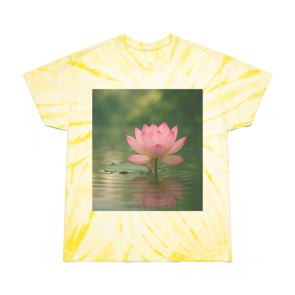 Tranquil Lotus - Tie-Dye Tee, Cyclone