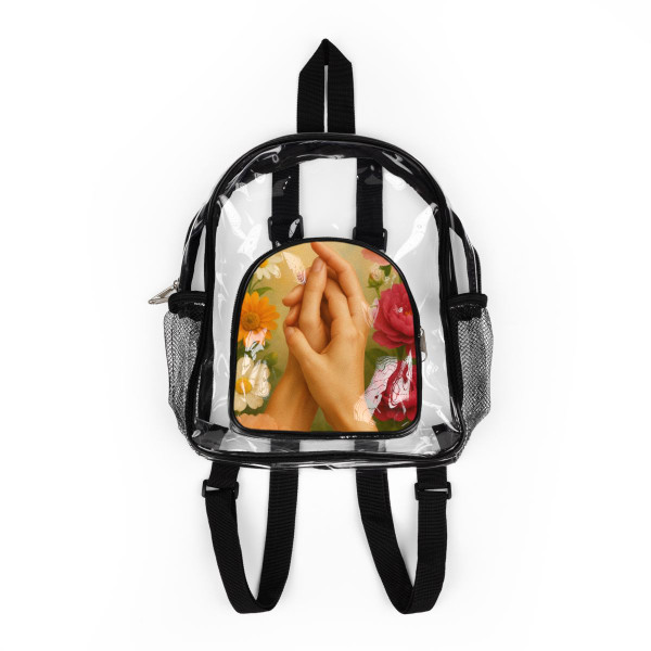 Heartfelt Connections - Clear Stadium Backpack