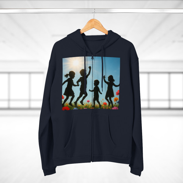 Chasing Sunbeams - Unisex Hooded Zip Sweatshirt