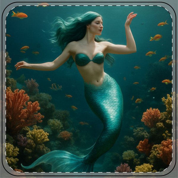 Mystical Ocean Dance - Coaster