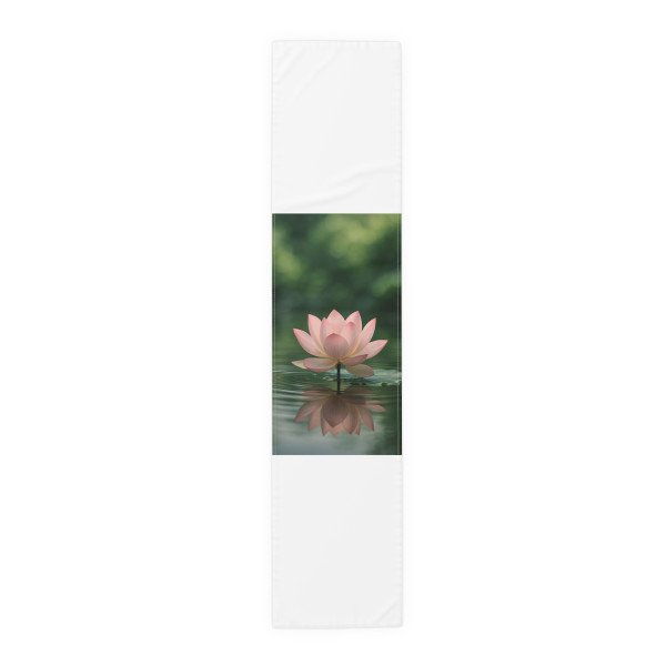 Tranquil Lotus - Table Runner (Cotton, Poly)