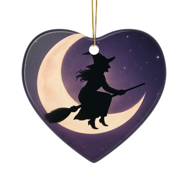Witching Hour Magic - Ceramic Ornaments, 1-Side Print