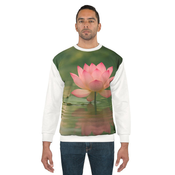 Tranquil Lotus - Unisex Sweatshirt (AOP)
