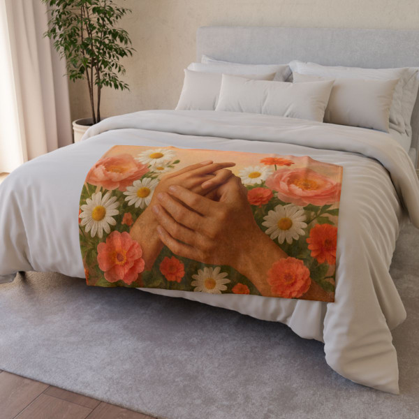 Heartfelt Connections - Soft Polyester Blanket