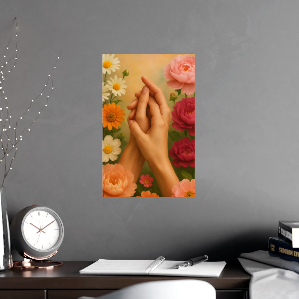 Heartfelt Connections - Vertical and Horizontal Matte Posters