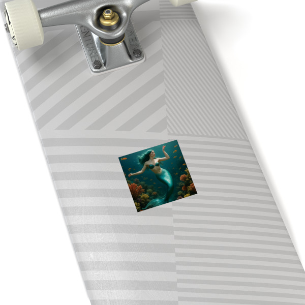 Mystical Ocean Dance - Square Stickers, Indoor\Outdoor