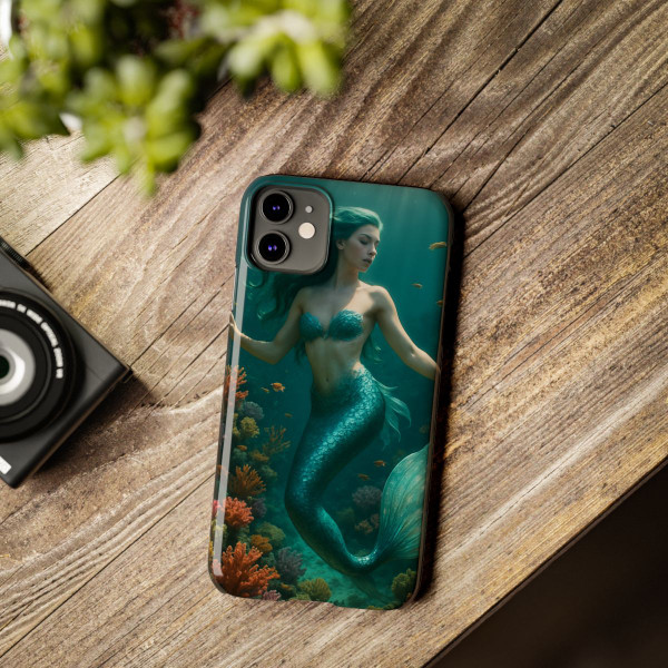 Mystical Ocean Dance - Slim Phone Cases