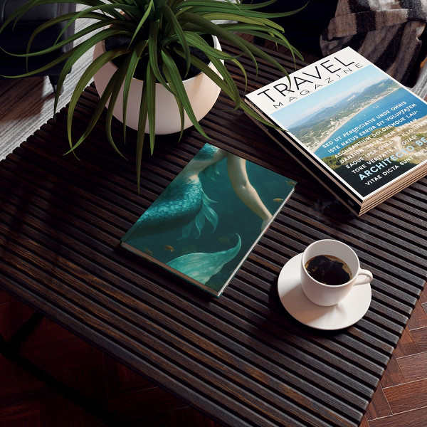 Mystical Ocean Dance - Hard Backed Journal