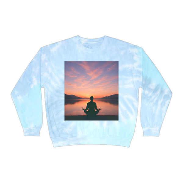 Serenity Within - Unisex Tie-Dye Sweatshirt