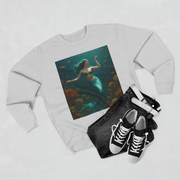 Mystical Ocean Dance - Unisex Crewneck Sweatshirt