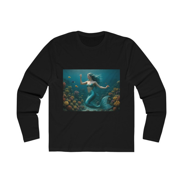 Mystical Ocean Dance - Men's Long Sleeve Crew Tee
