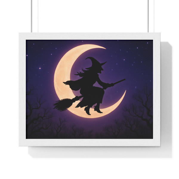 Witching Hour Magic - Horizontal Framed Poster