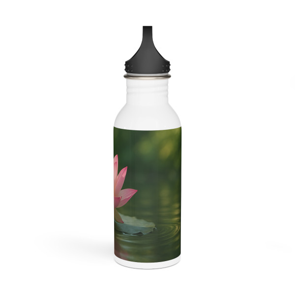 Tranquil Lotus - Stainless Steel Water Bottle