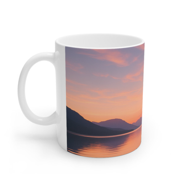 Serenity Within - White Ceramic Mug, 11oz and 15oz