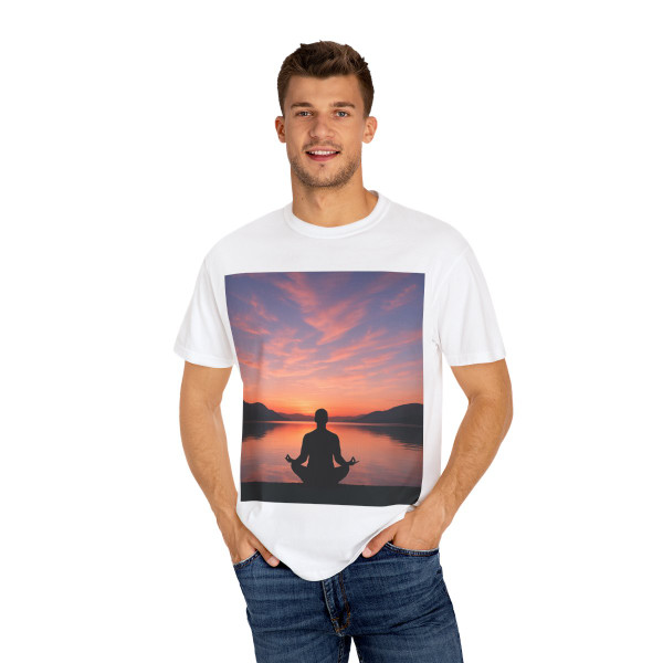 Serenity Within - Unisex Garment-Dyed T-shirt
