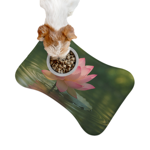 Tranquil Lotus - Pet Feeding Mats
