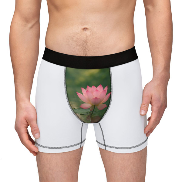 Tranquil Lotus - Men's Boxers (AOP)