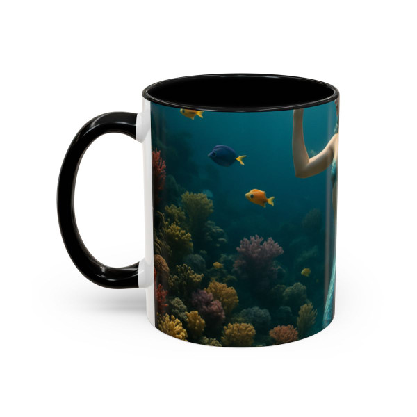 Mystical Ocean Dance - Accent Coffee Mug (11, 15oz)