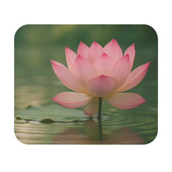Tranquil Lotus - Mouse Pad (Rectangle)