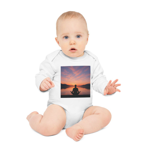 Serenity Within - Baby Long-Sleeve Organic Bodysuit